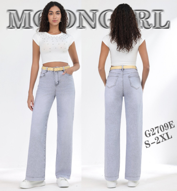 Spodnie damskie jeans Roz S-2XL, 1 Kolor .Paczka 10 szt 1